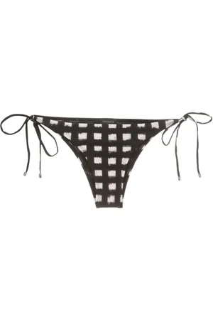 Lenny Niemeyer Vichy side-tie bikini bottoms