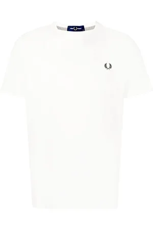 Fred Perry Embroidered-logo cotton T-shirt