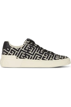 Balmain B-Court monogram sneakers