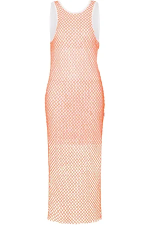 Moschino Mesh midi dress