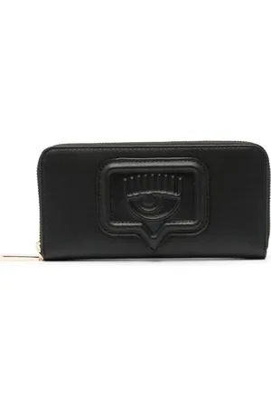 Chiara Ferragni Logo-appliqu?? zip-fastening wallet