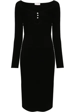 Liu Jo Long-sleeve knitted dress