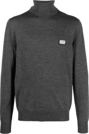 Dolce & Gabbana Logo-appliqu?? wool jumper