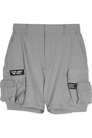 Izzue Logo-appliqu?? ripstop cargo shorts