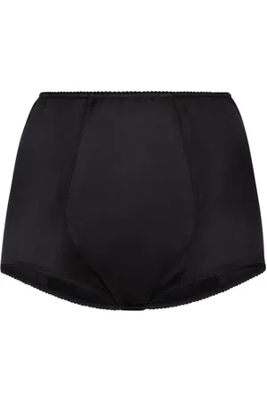 Dolce & Gabbana Satin-finish high-waisted briefs