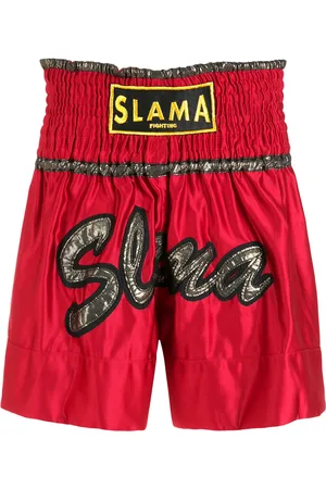 AMIR SLAMA Embroidered Luta shorts