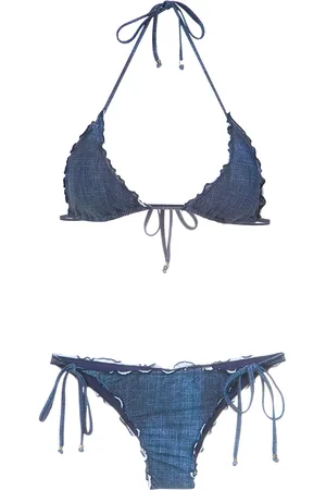AMIR SLAMA Denim bikini set