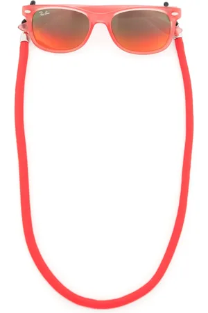 Ray-Ban Wayfarer-frame mirrored sunglasses