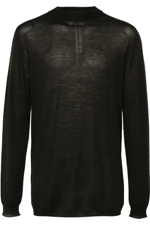 Rick Owens Level Lupetto fine-knit jumper