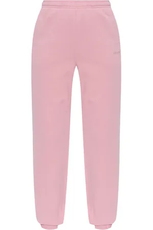 ROTATE Logo-embroidered track pants