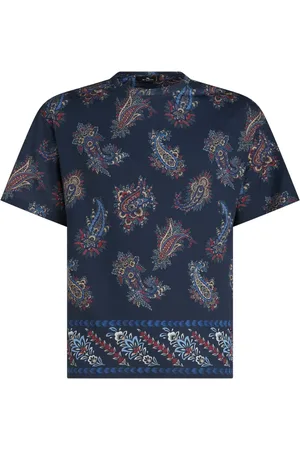 Etro Paisley-print cotton T-shirt