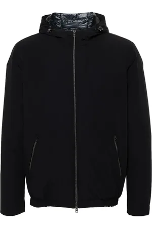 HERNO Zip-up hooded jacket