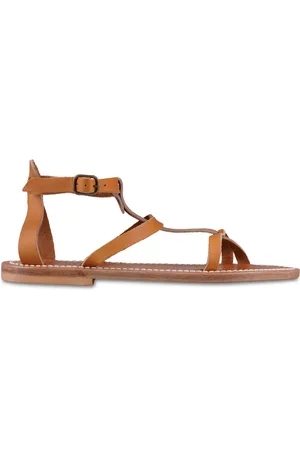 K jacques Ankle-buckle leather sandals