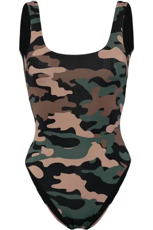Cynthia Rowley Camouflage-print swimsuit