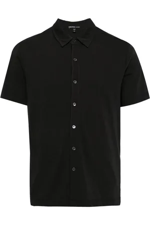 James Perse Classic-collar cotton shirt