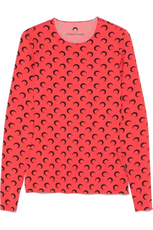 Marine Serre Moonogram-pattern top