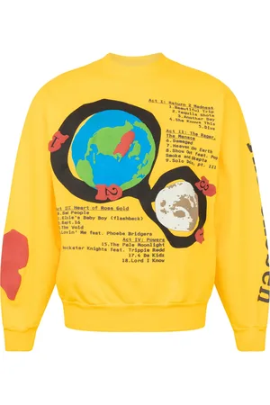 Kid Cudi X Cactus Plant Flea Market For MOTM III sweatshirt