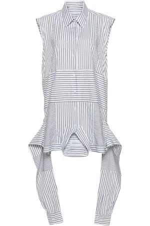 Viktor & Rolf Upside Down striped shirtdress