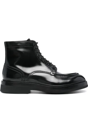 santoni Patent-leather boots