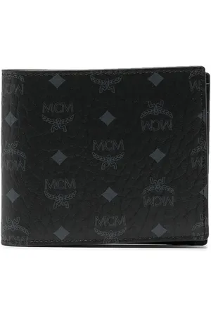 MCM Small monogram-print bi-fold wallet