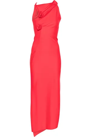 COPERNI Floral-appliqu?? maxi dress