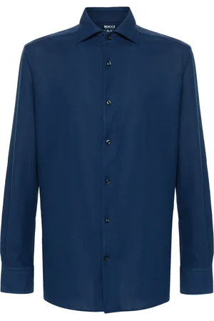 Boggi Milano Long sleeve piqu?? shirt