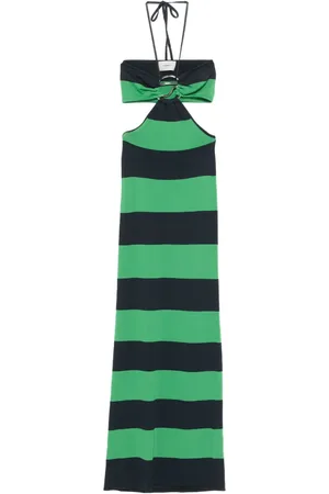 COPERNI Knitted striped midi dress