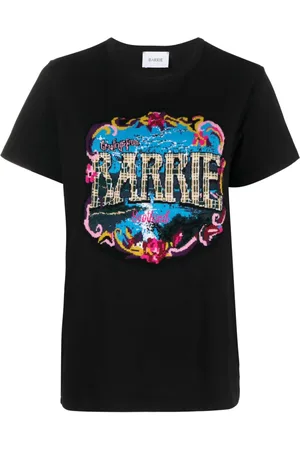 Barrie Graphic-print cotton T-shirt