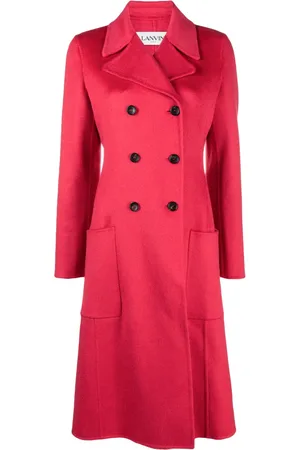 Lanvin Double-breasted cashmere coat