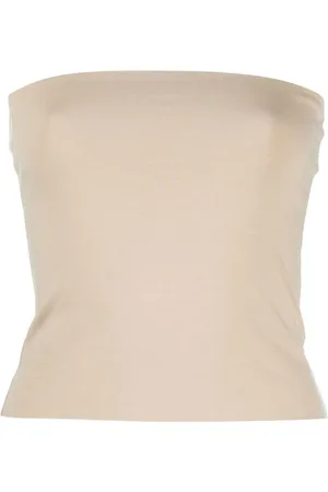 Brunello Cucinelli Strapless bandeau top
