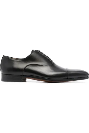 Magnanni Negro leather Oxford shoes