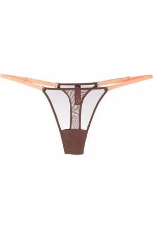 MAISON CLOSE Mesh mini thong