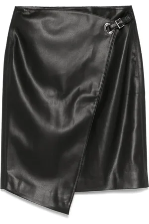 Karl Lagerfeld Faux-leather mini skirt