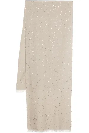 Brunello Cucinelli Sequinned scarf