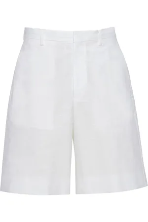 Prada Triangle-logo bermuda shorts