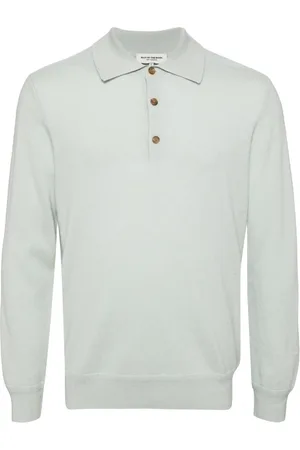 MAN ON THE BOON. Cashmere polo jumper