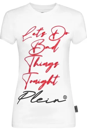 Philipp Plein Sexy Pure lettering cotton T-shirt