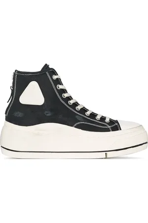 R13 Flatform high-top sneakers