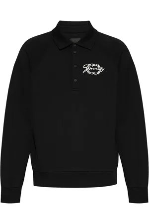 Givenchy Embroidered-logo polo shirt