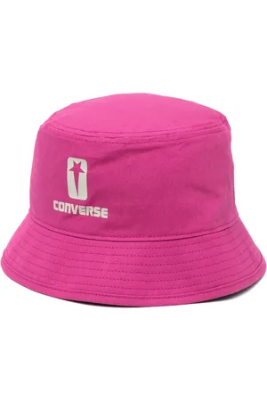 Converse X DRKSHDW logo-print canvas bucket hat