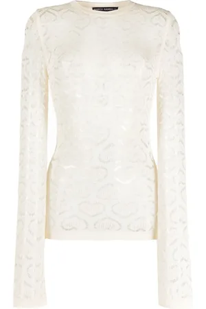 Marco Rambaldi Heart-motif long-sleeved top