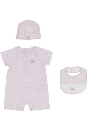 Etro Paisley-print jersey babygrow (set of three)