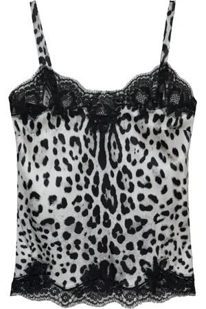 Dolce & Gabbana Leopard-print camisole