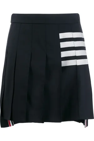 Thom Browne 4-Bar pleated miniskirt