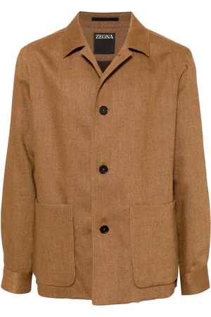 Ermenegildo Zegna Patch-pocket button-fastening jacket