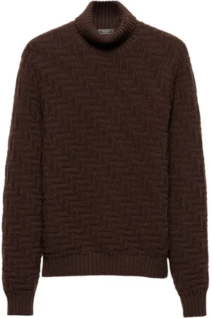 Prada Wool and cashmere turtleneck sweater