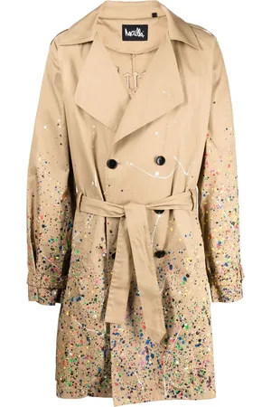 HACULLA Paint splatter trench coat
