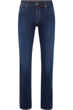 BILLIONAIRE Low-rise straight-leg jeans