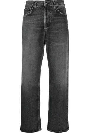 AGOLDE High-rise cropped jeans