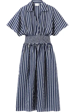 Claudie Pierlot Striped wrap midi dress